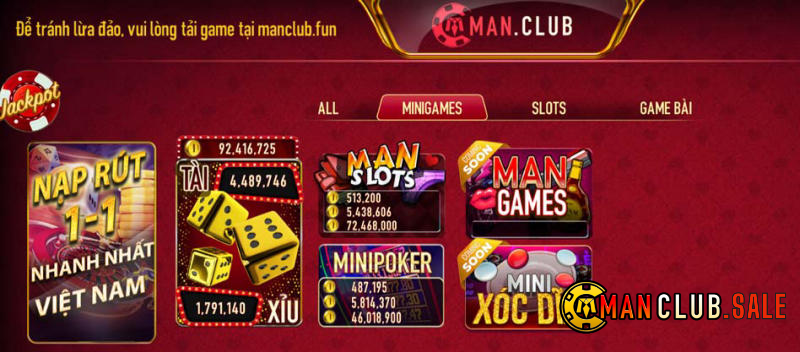 mini game manclub